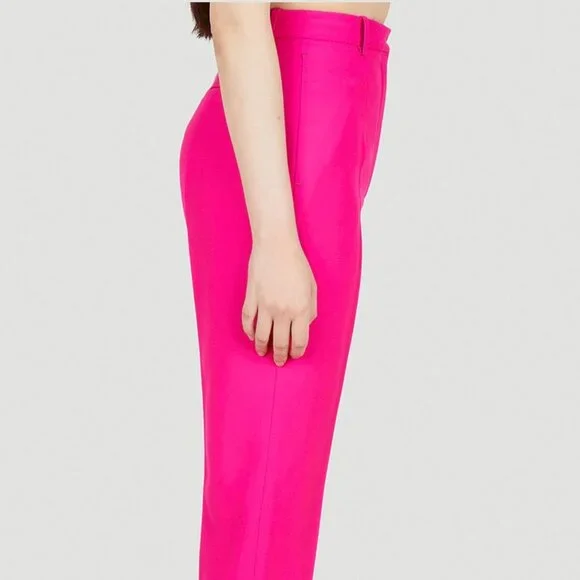 Alexander McQueen Cropped Tailored Pants